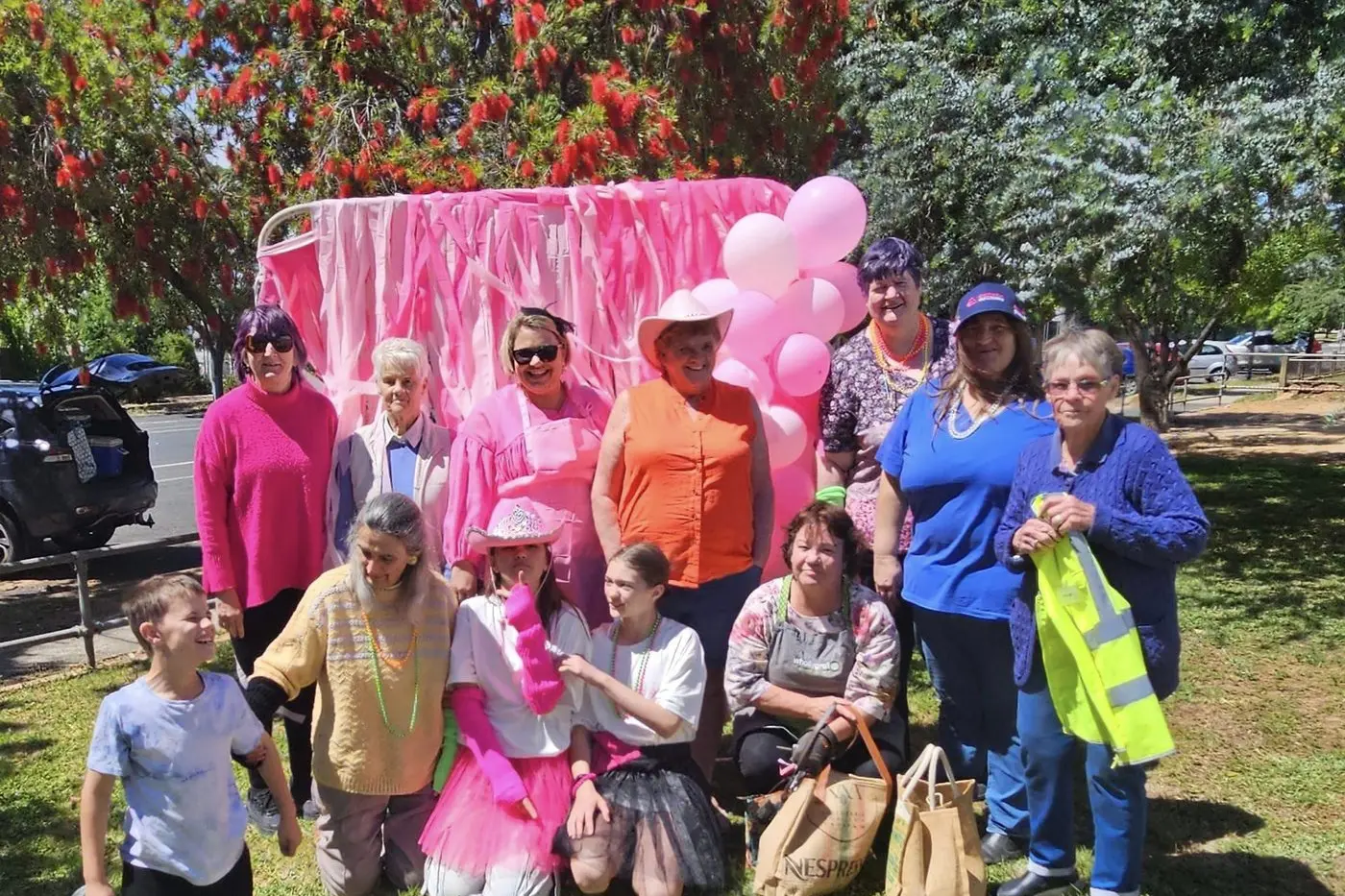 Food Hall members and volunteers hosted a successful Barbecue Breakfast, raising money for Breast Cancer. PHOTO:  Supplied