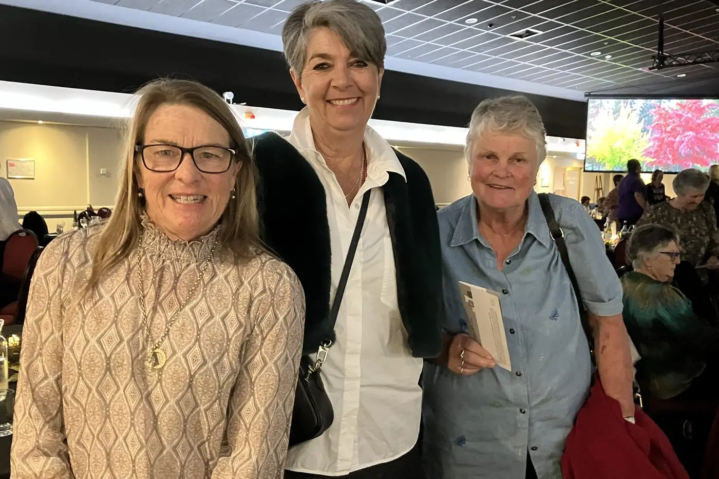 Leanne, Sally and Virginia at the WDLGA tournament in Wentworth at Orange. Image supplied.