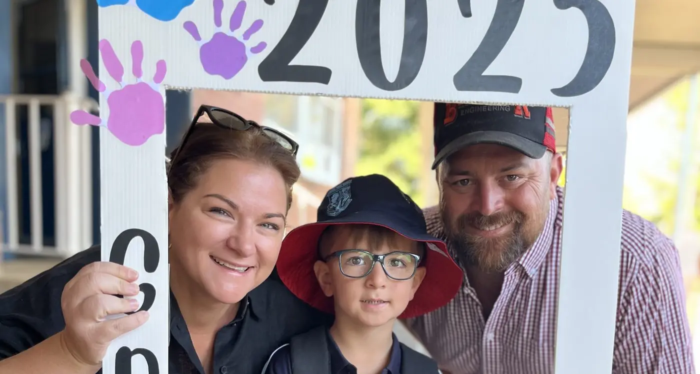 Little feet step into big school at schools around the region