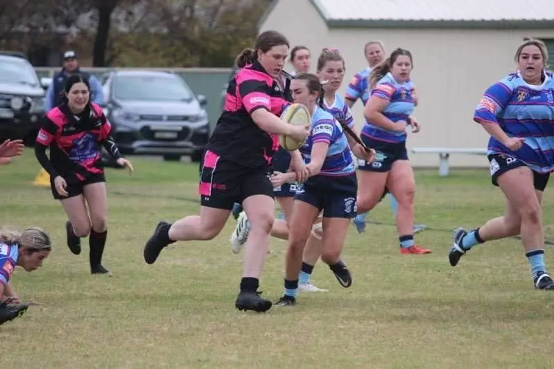The Panthers travelled to Harden with good numbers in both grades. Image supplied.