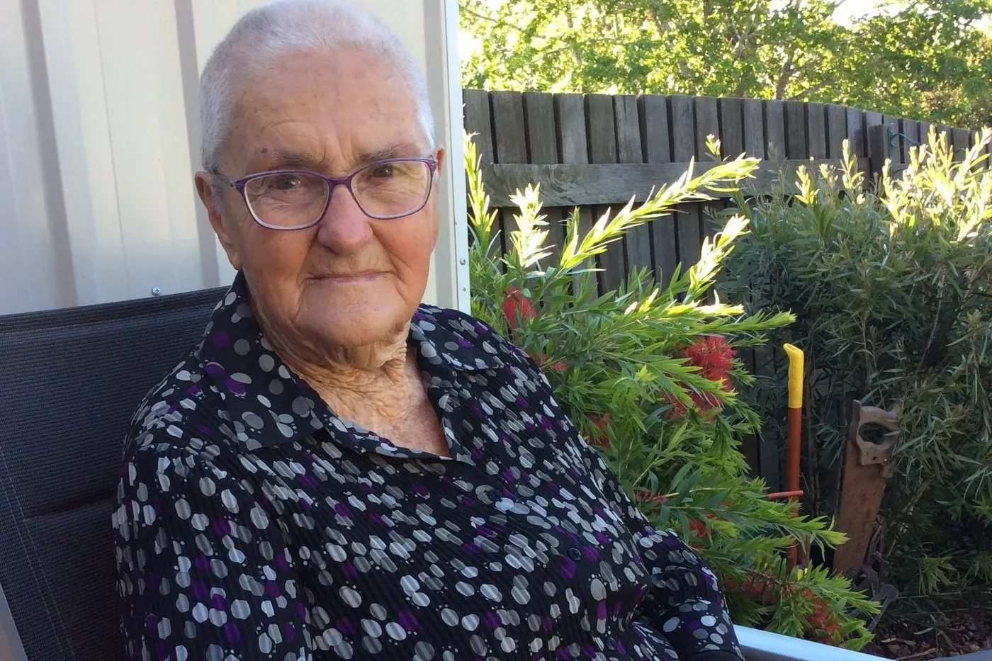 Audrey Henry has celebrated 100 years with family and friends. PHOTO: Supplied of Audrey celebrating her 97th birthday.