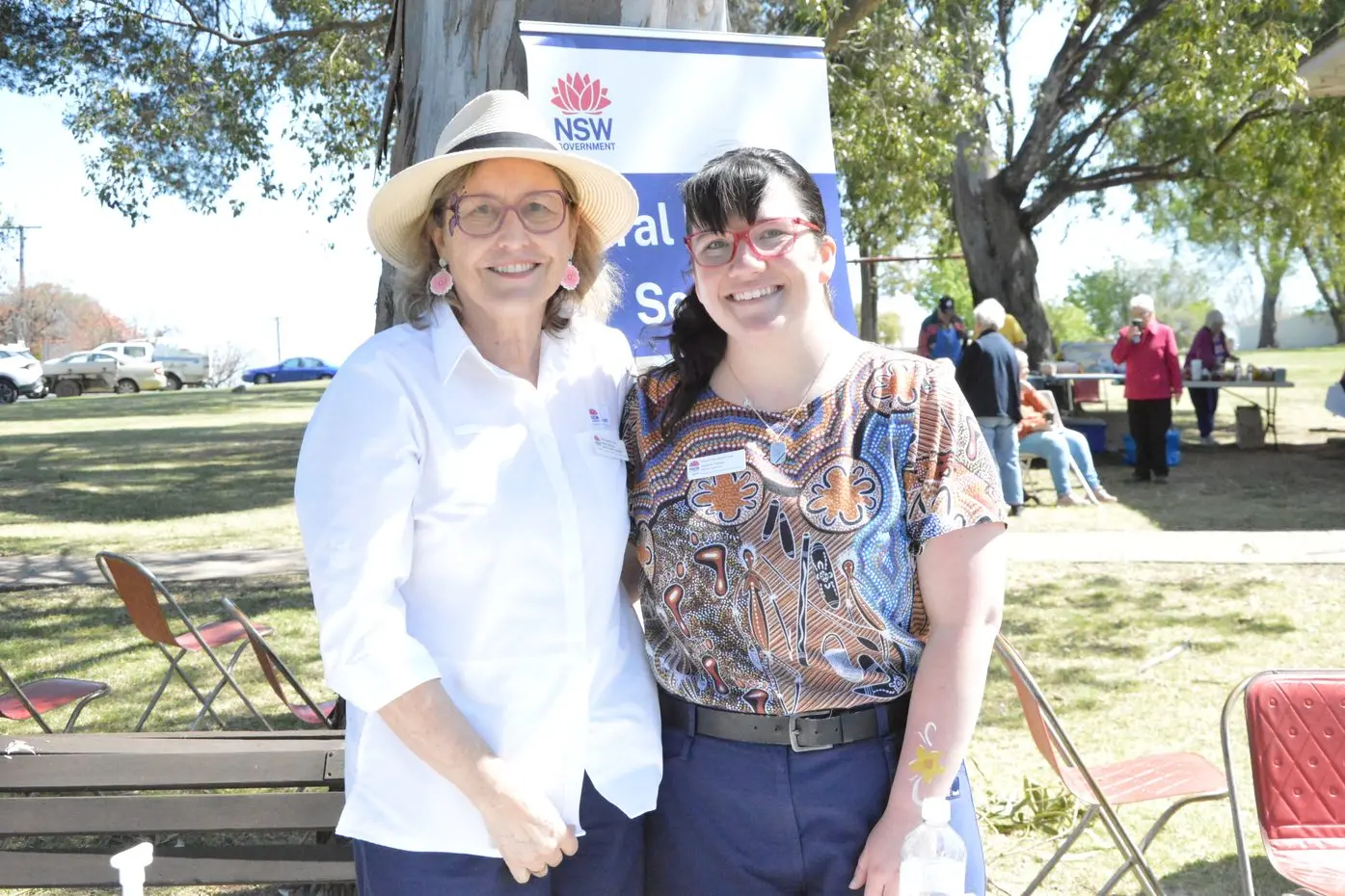 Senior Dental Therapist Robyn Browne and Dental Assistant Jasmine Parker were promoting Western Area Health\\'s free dental services for kids aged between 0 and 18.