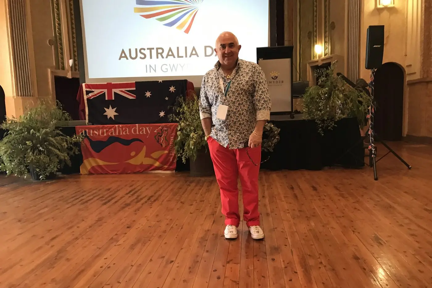 Artist Yianni Johns will be joing residents of the Weddin Shire at this year\\'s Australia Day festivities. Photo contributed