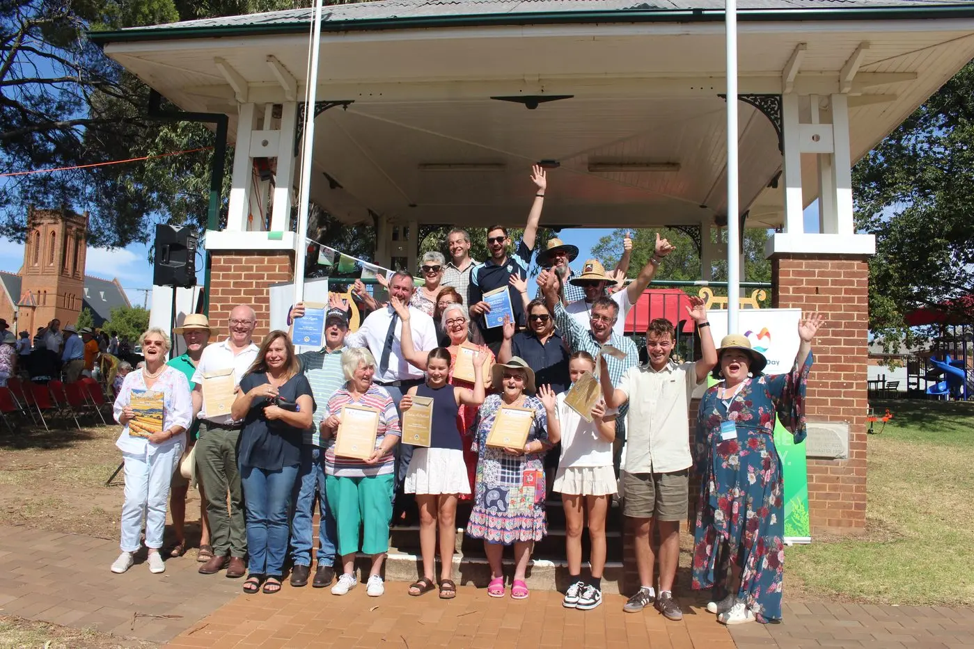 Weddin recognised the achievements of our local residents for their achievements at Australia Day ceremonies.