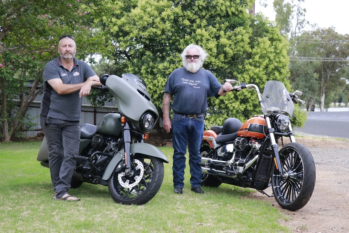 Grant Nicholson and Tony Ticehurst, Central West Riders.