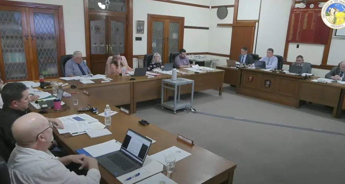 Weddin Christmas Display competition in focus