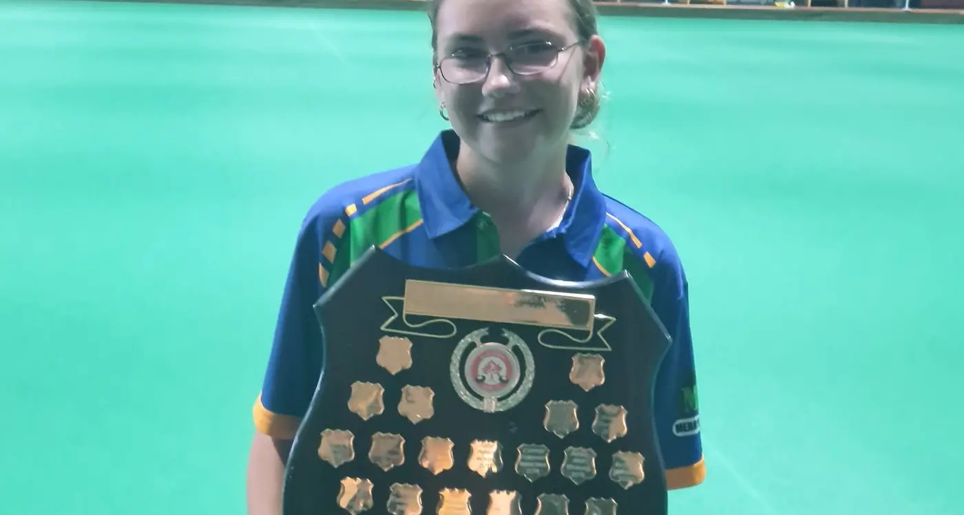 Annie makes history on the green