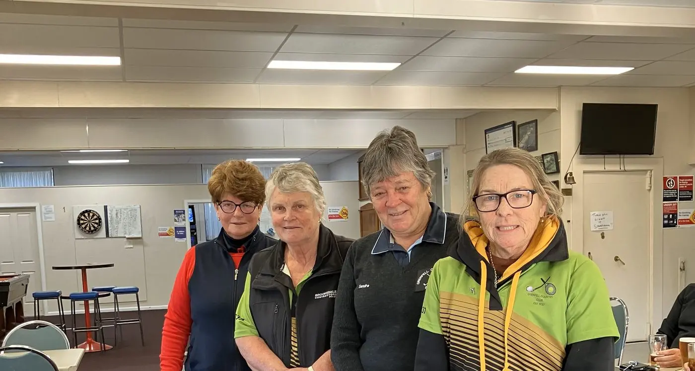 Virginia Drogemuller and Val Forsyth win L Sparkes Trophy