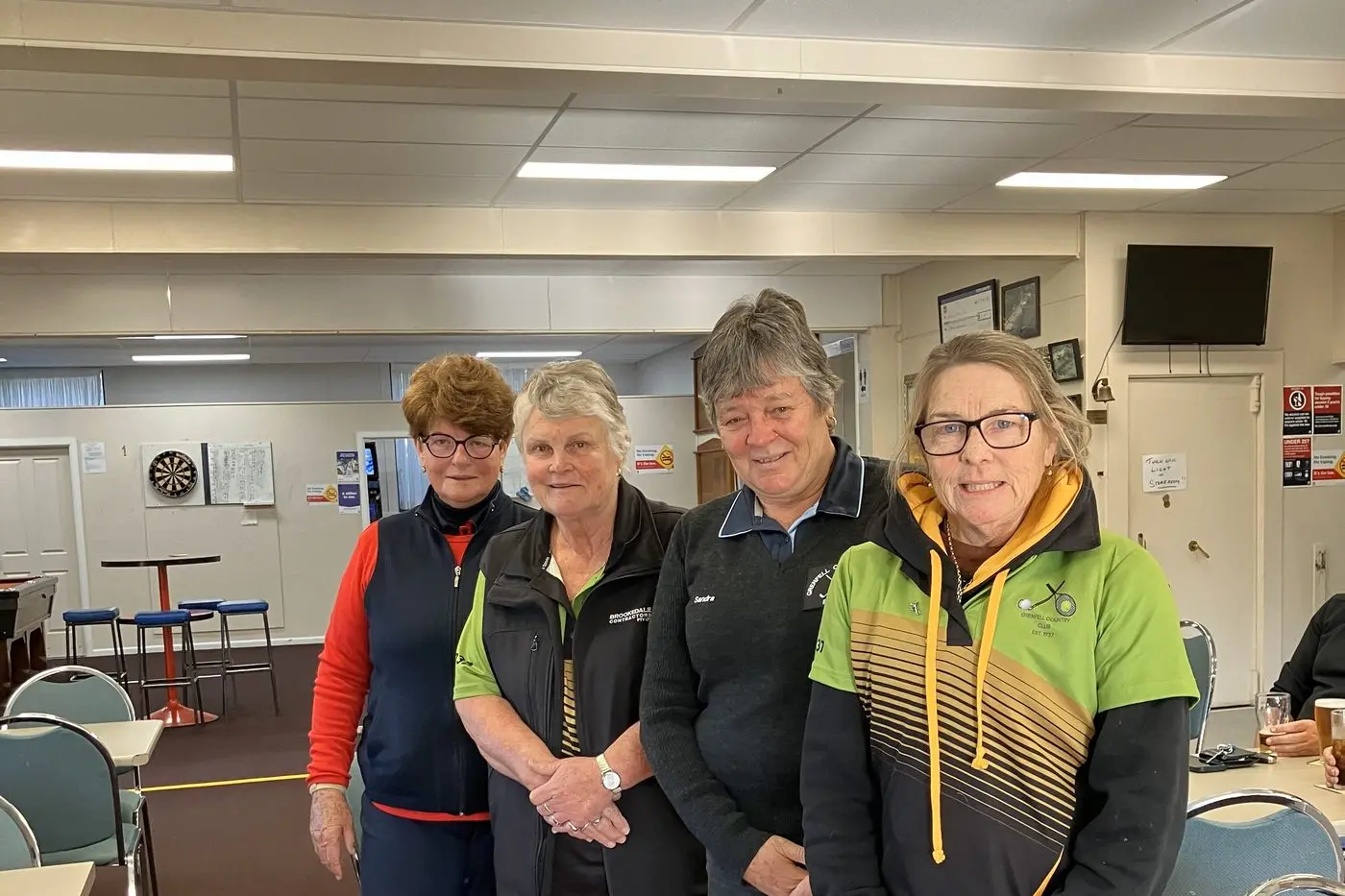Val, Virginia Sandra and Leanne played in the ladies foursome championships. Image supplied.
