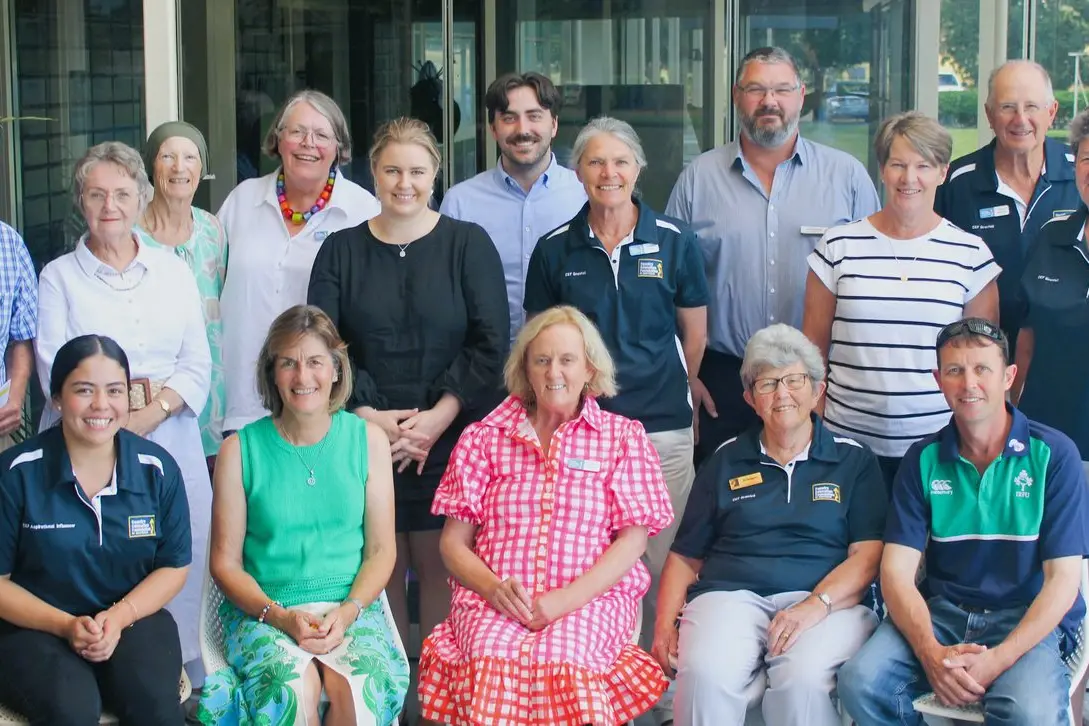 Ron McLelland, Carol Hargrave, Jan McLelland, Hayley Griffiths, Sophie Hancock, Joseph Hodges, Margaret Carey, Brad Robinson, Vicki Walsh, Peter Spedding, Jen Armstrong, Heather Walker, Fiona Johnson, Clemence Matchett, Jill Hodgson and Josh Taylor. Behind the camera Rachael Power. PHOTO: Supplied