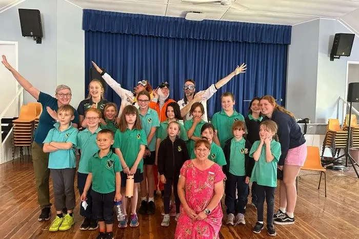 The children and staff had a fun time at Musica Viva. PHOTO: Supplied