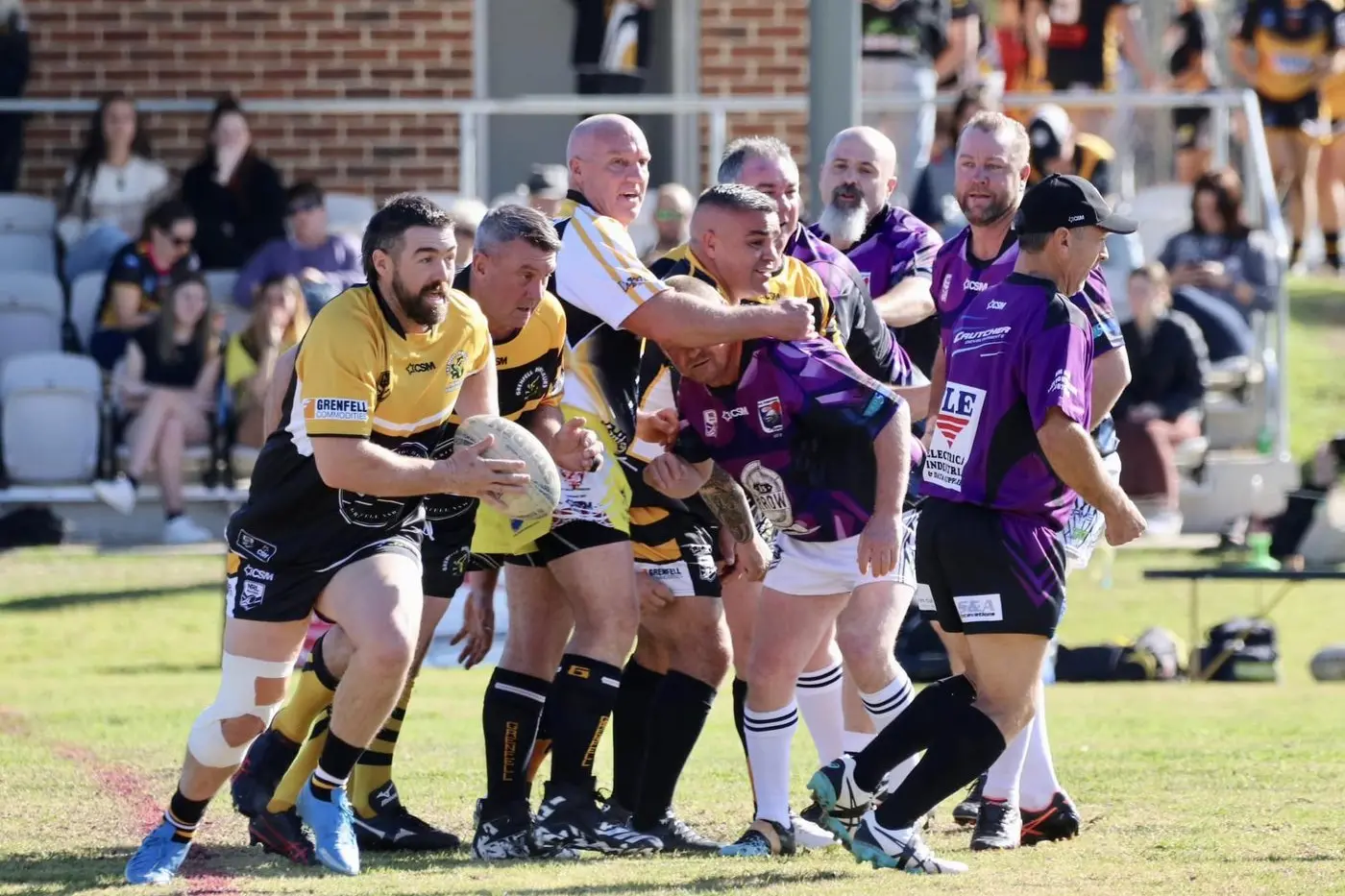 The Goannas are already preparing for the 2024 season. Image Genfell Goannas.