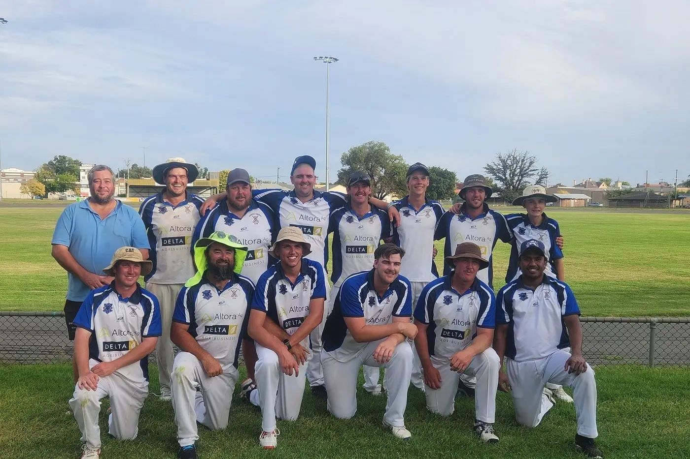 The Grenfell Blues have defeated Junee Stallions in the grand final of the South West Slopes Cricket League Open B Grade. PHOTO: Grenfell Cricket Club Facebook page