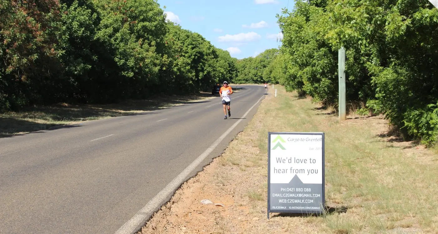 Walkers take part in Cargo to Grenfell Walk