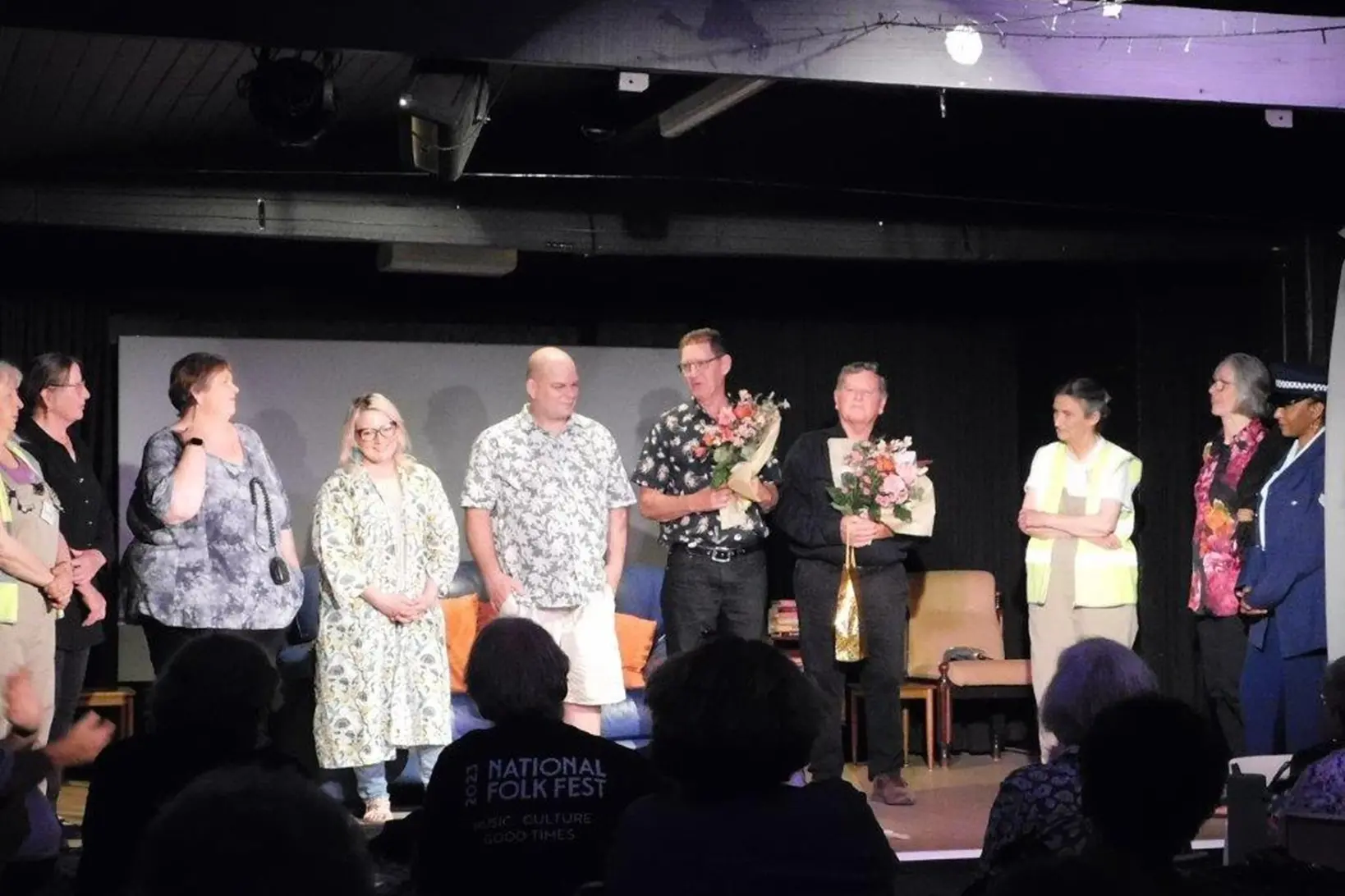 <p>The Grenfell Dramatic Society have put on a top show at the launch of Midsummer\\'s Murder. </p>\\n