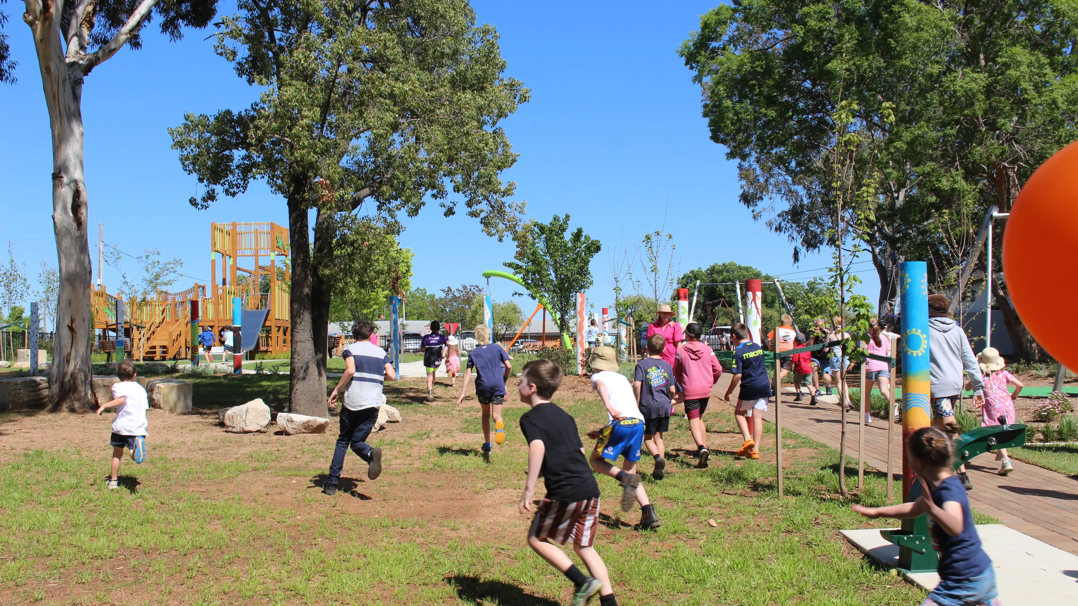 Taylor Park play space a hit