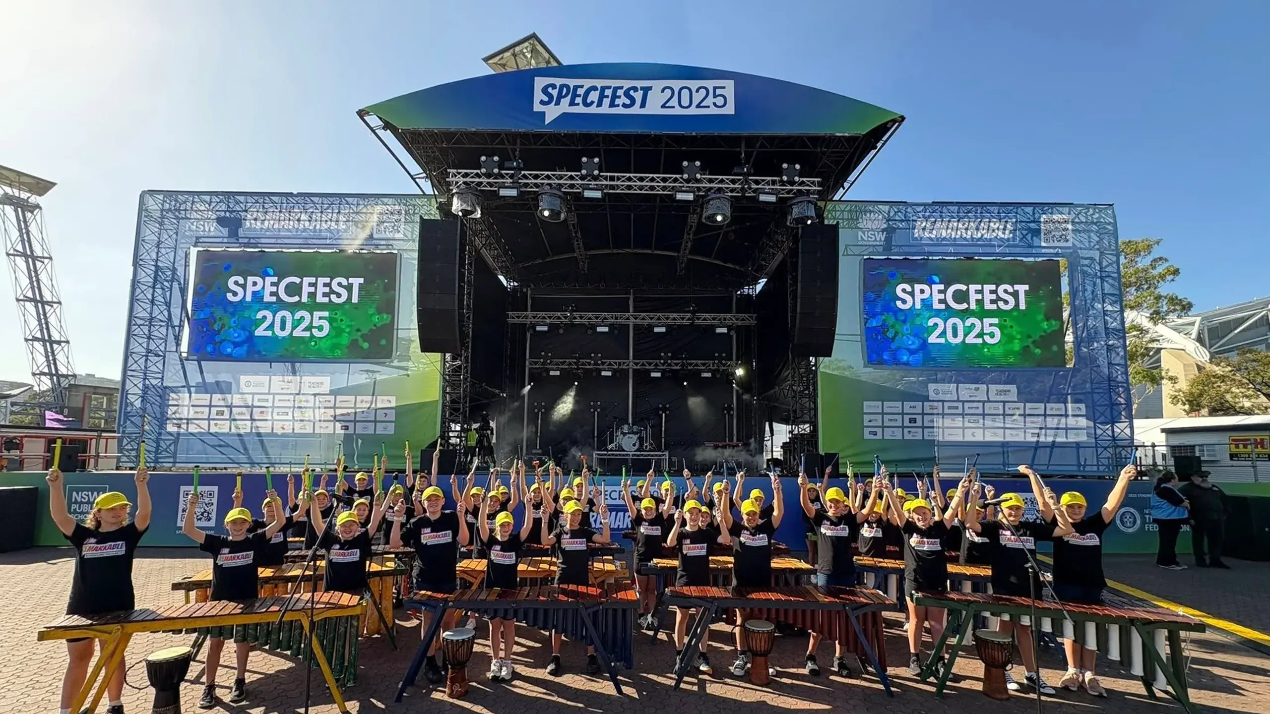 Central West Marimba Ensemble shines at SpecFest