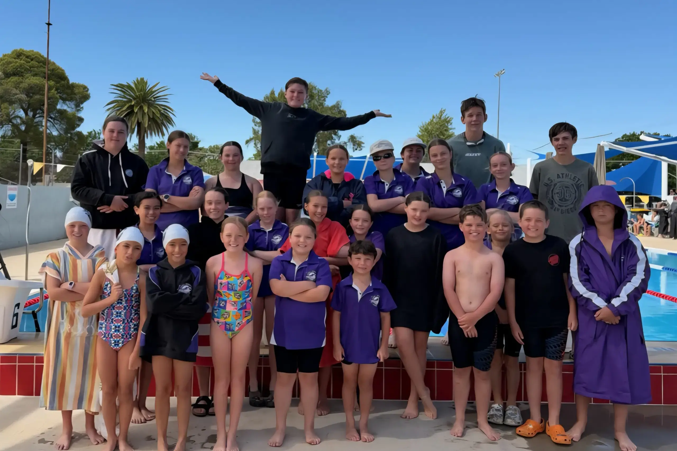 Swimmers dive into carnival