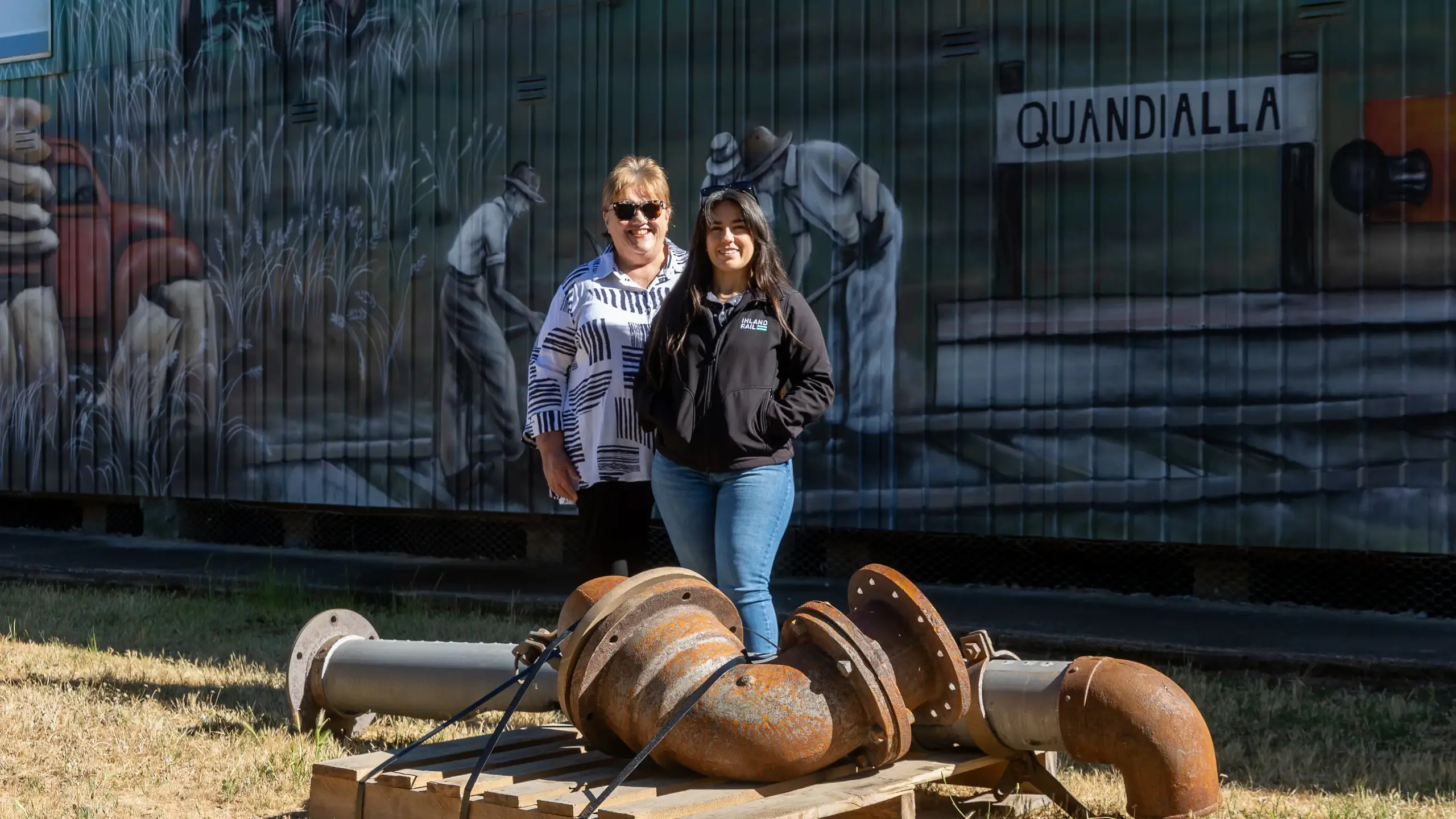 Quandialla preserves rail legacy with Inland Rail donation