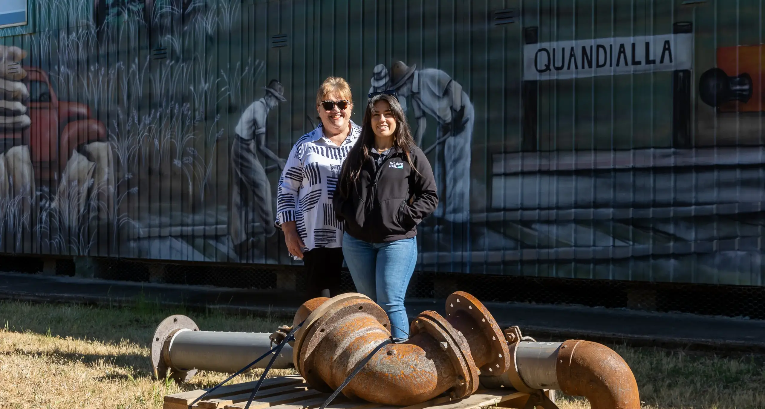 Quandialla preserves rail legacy with Inland Rail donation