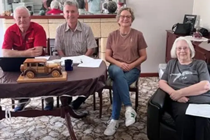 <p>GGG Executive Alan Griffiths Jeff Gallimore, Susie Davies and Michelle Parker. PHOTO: Supplied</p>\\n