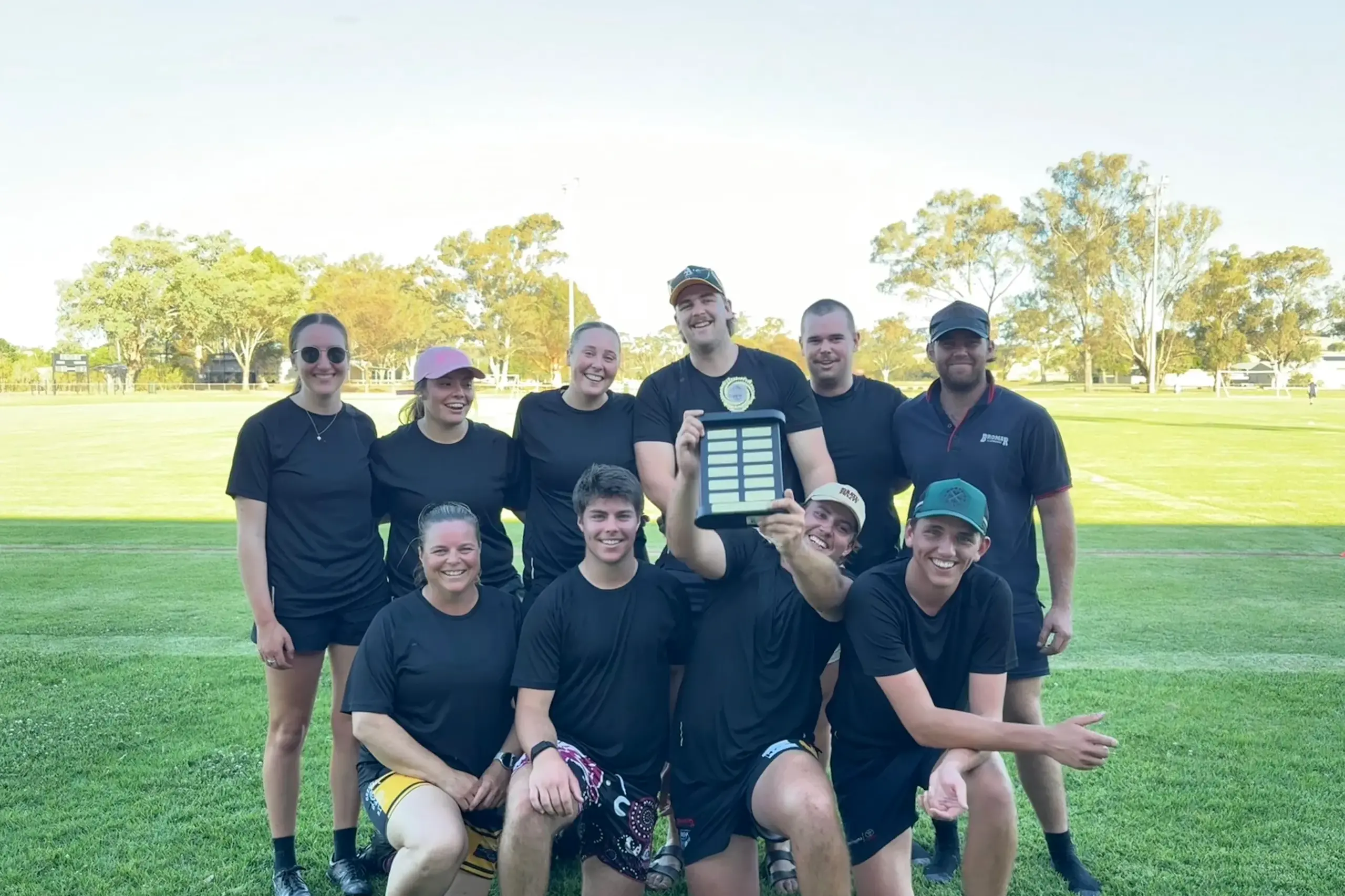 <p>The team Can Fumble claimed the overall title, taking home the inaugural Arthur Eppelstun and Deidre Carroll Shield. PHOTO: Supplied</p>\\n