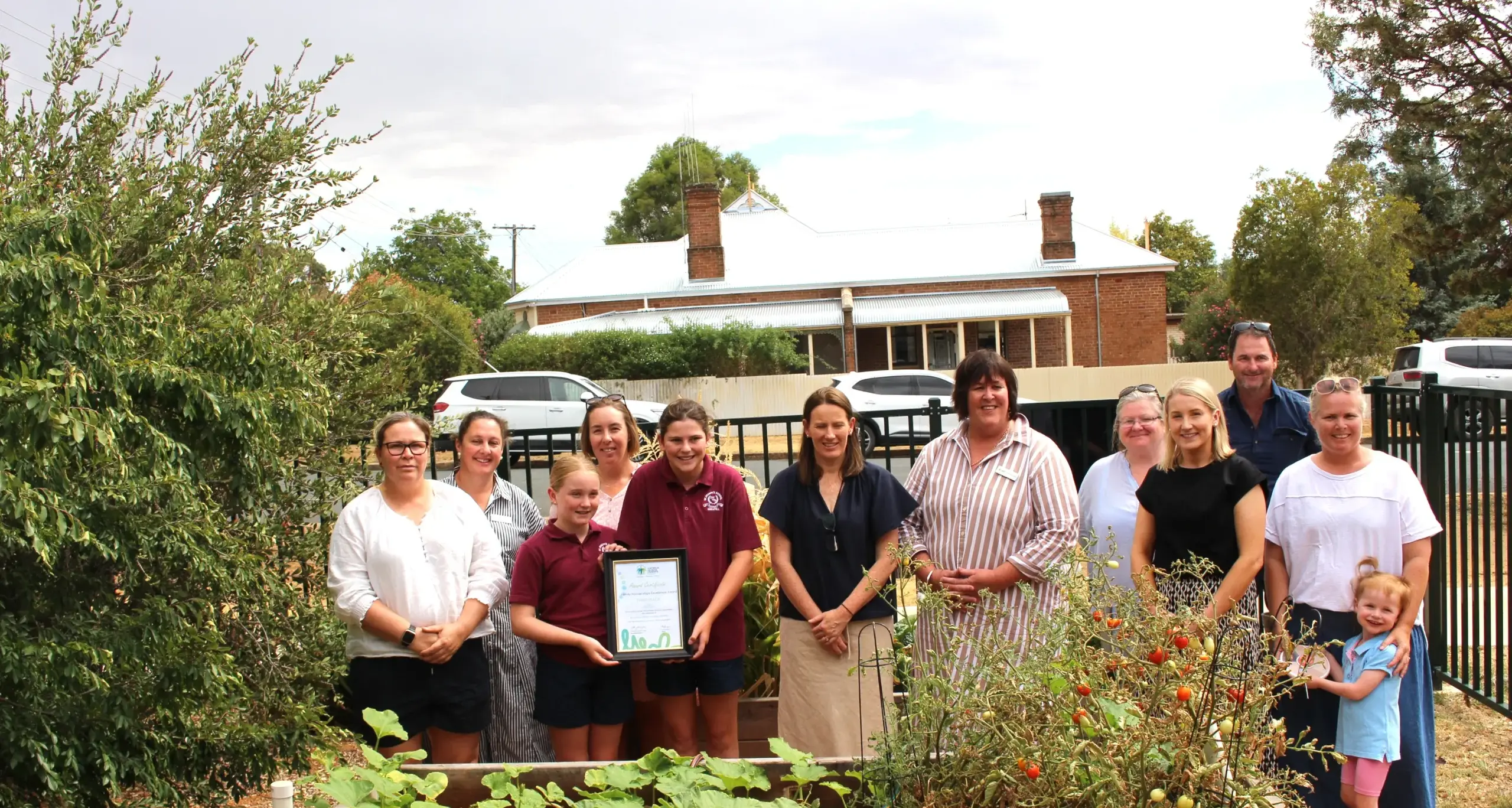 Community garden project in limelight