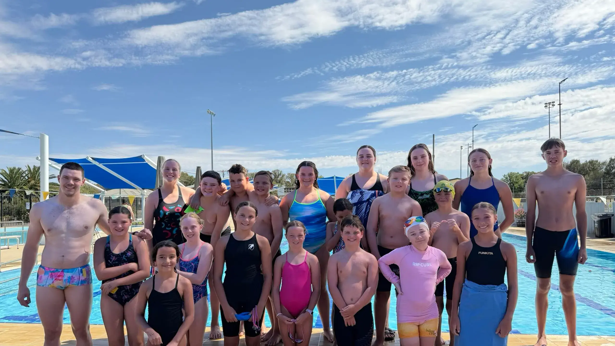 Busy month for swimmers