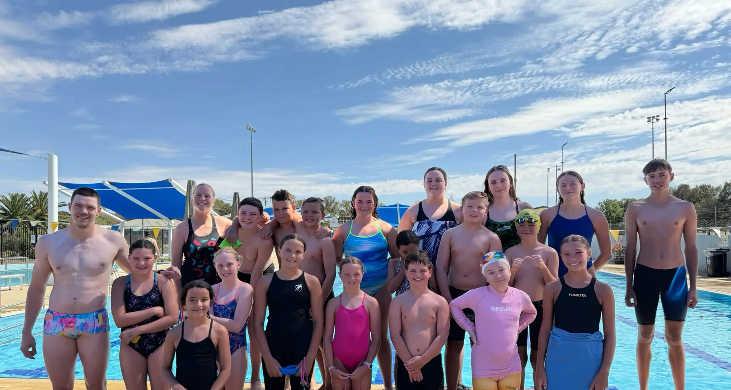 Busy month for swimmers