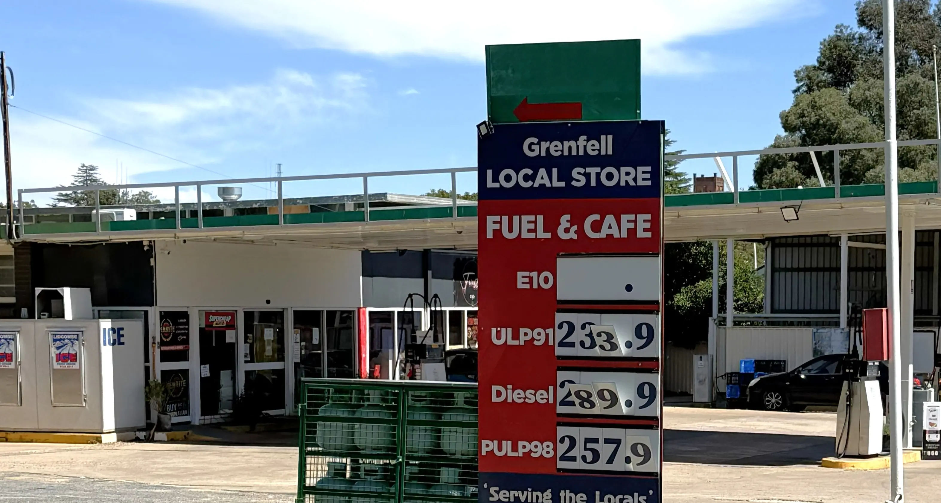 Diesel shock: Grenfell prices past $2.80