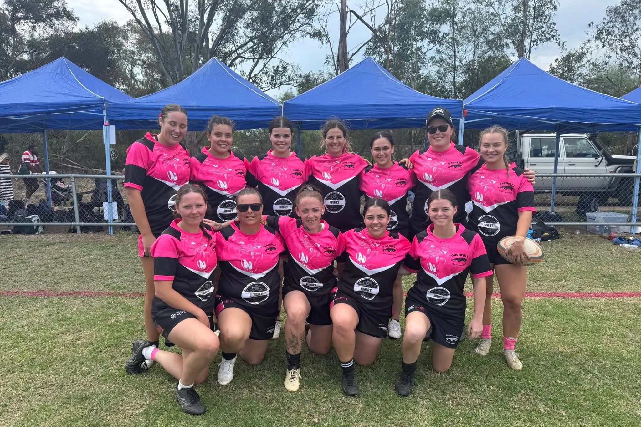 <p>The Grenfell Pinkies contested the Cowra 10s. PHOTO: Grenfell Rugby Union Club</p>\\n