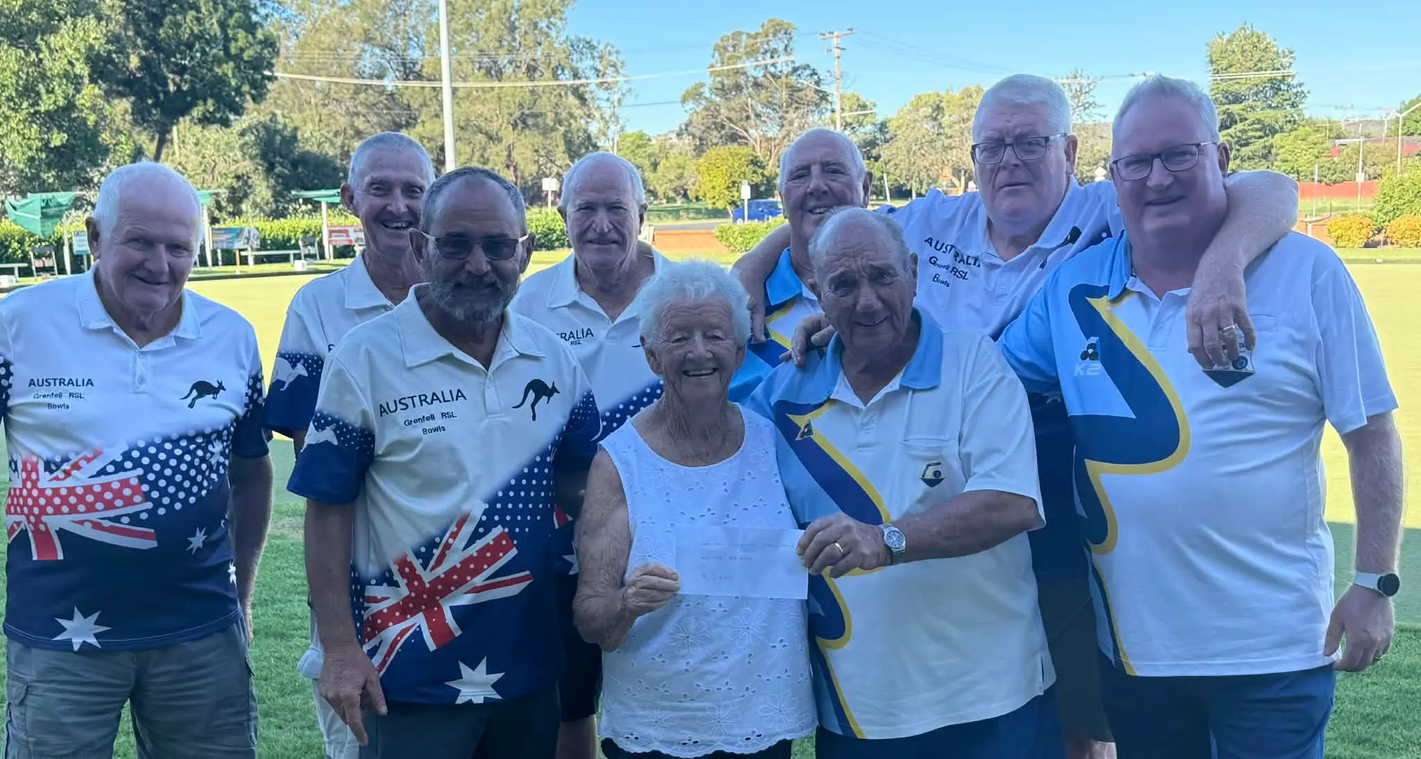 CWA receive donation from Picnic Point