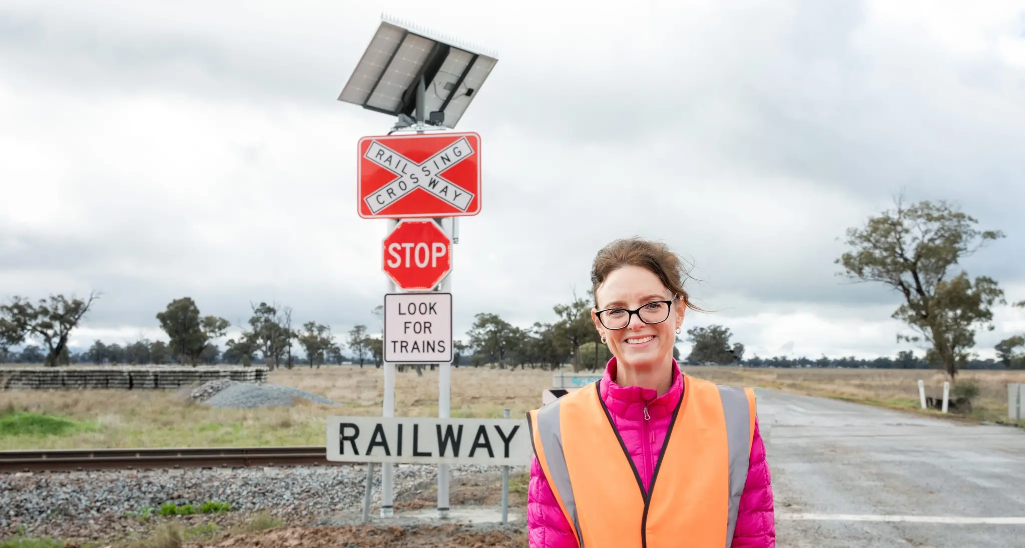 Safety fix finally on track: One step closer to safer level crossing on Mary Gilmore Way