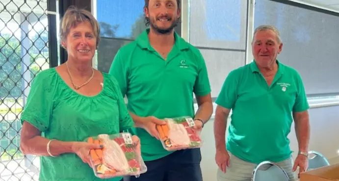 Luck of the Irish on the green