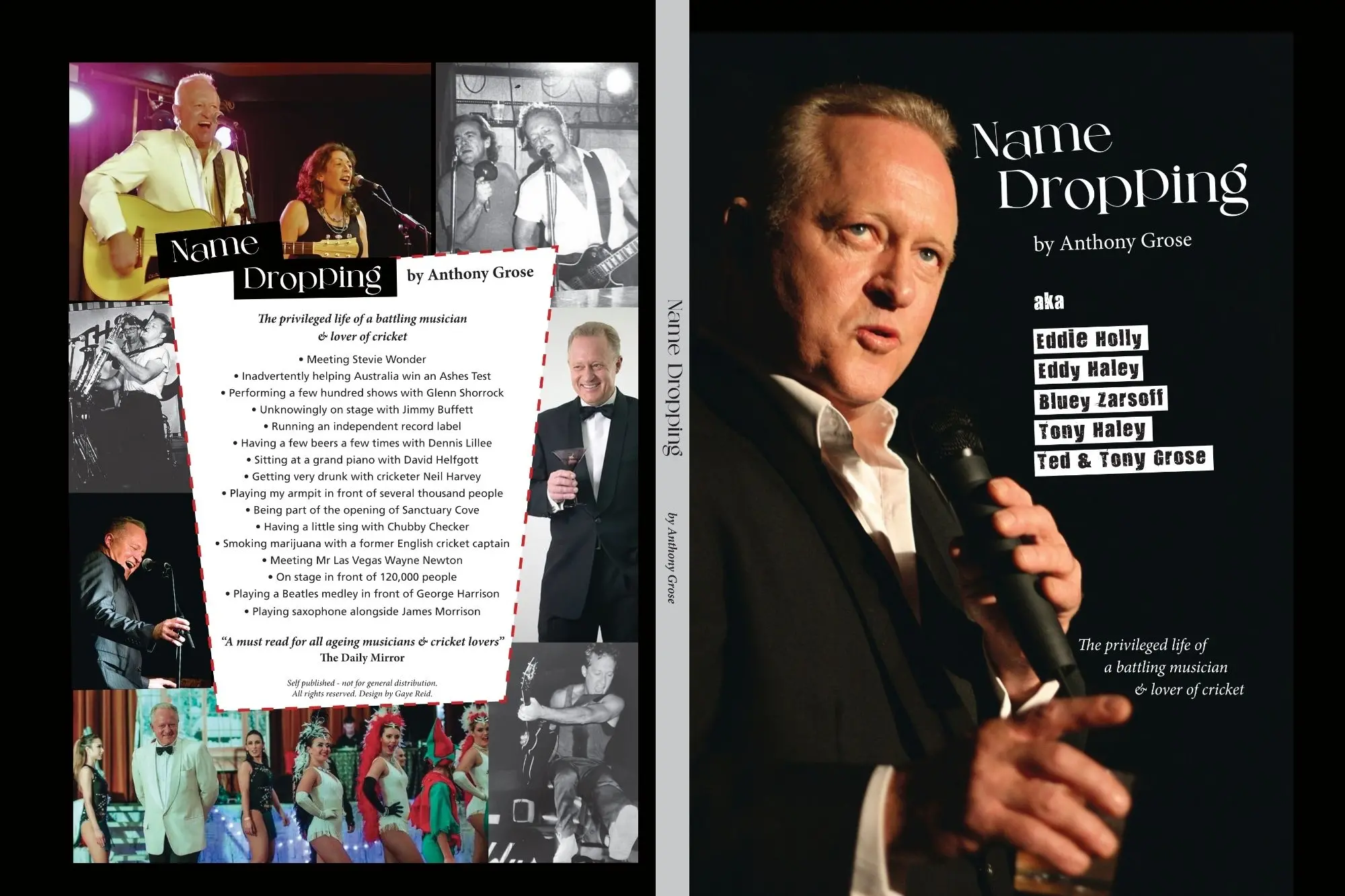 <p>Name Dropping by Anthony Grose will be launched at the Grenfell Library 17 April.</p>\\n