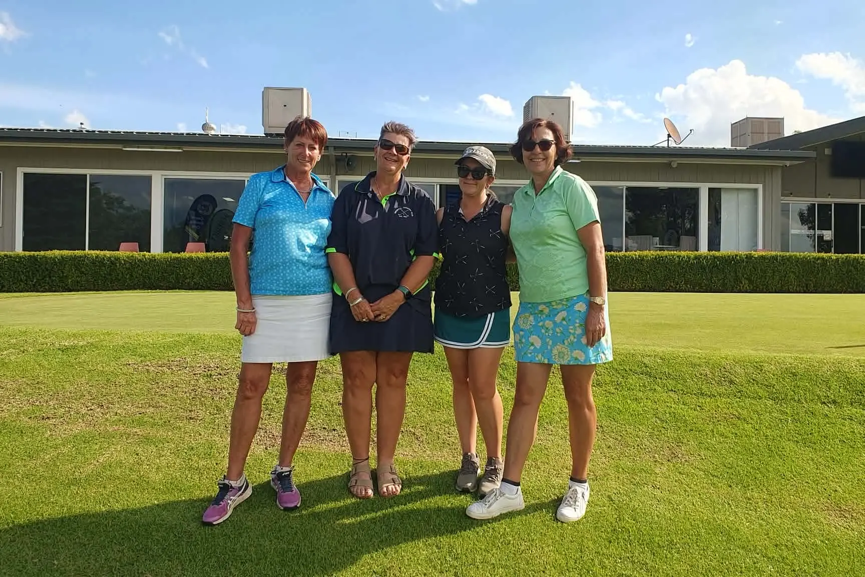 <p>Jan Myers, Megan Starr, Elyse Troth and Maria Neill contested the Cowra Easter Classic. </p>\\n
