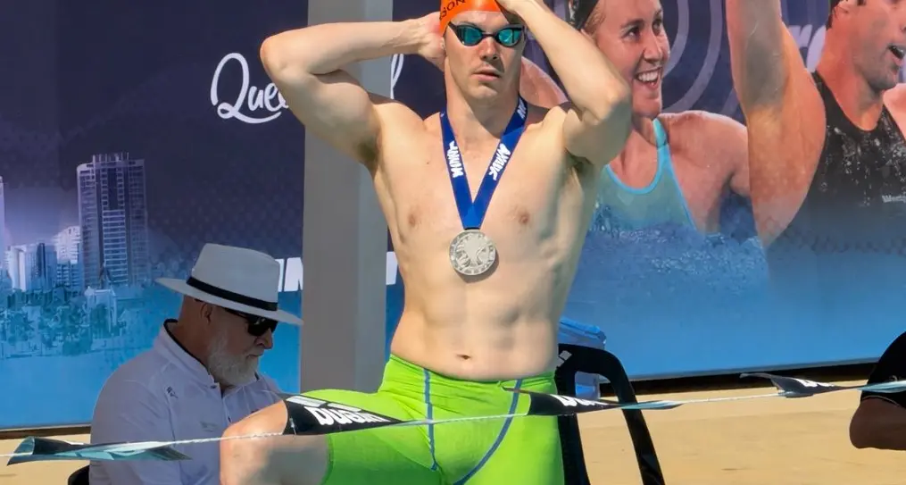 Robinson swims to Australian podium