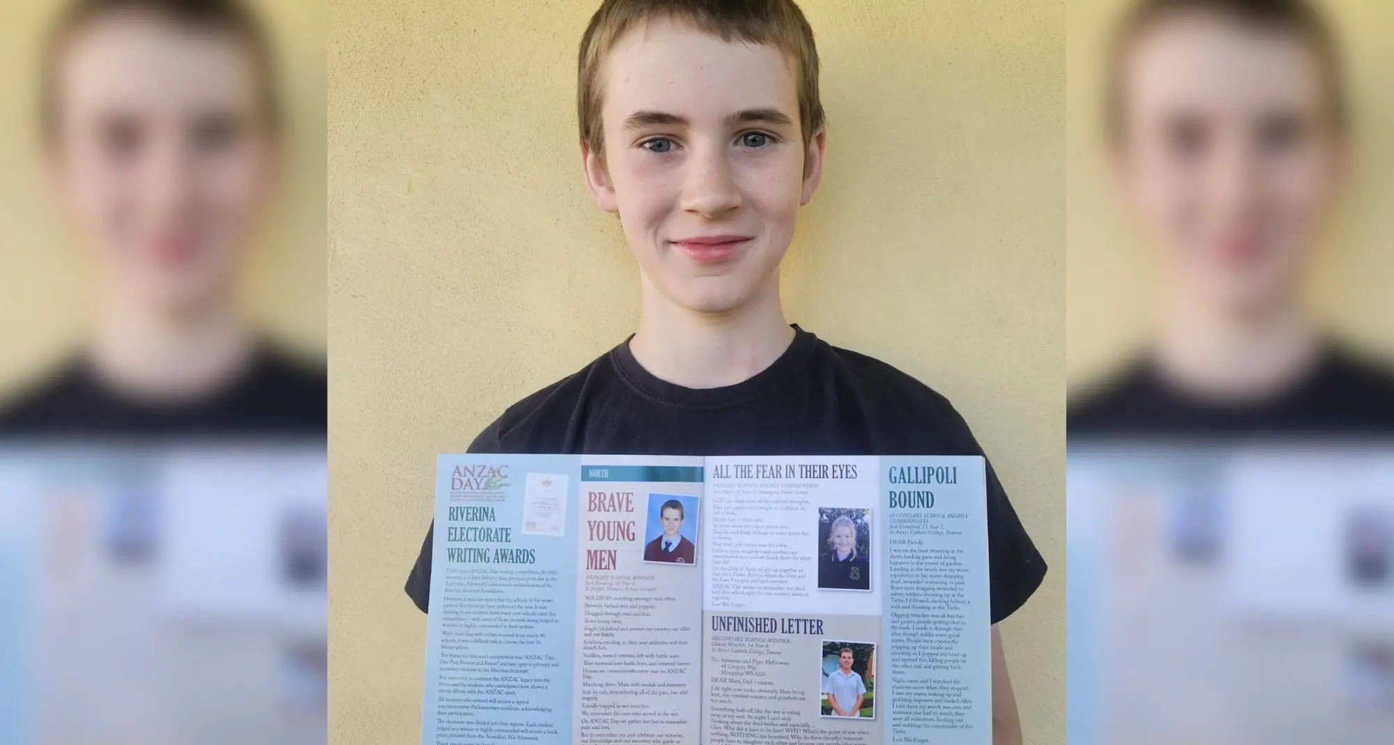 Jack honours soldiers through writing