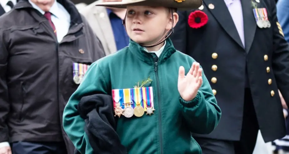 Correct protocols for wearing medals on ANZAC Day