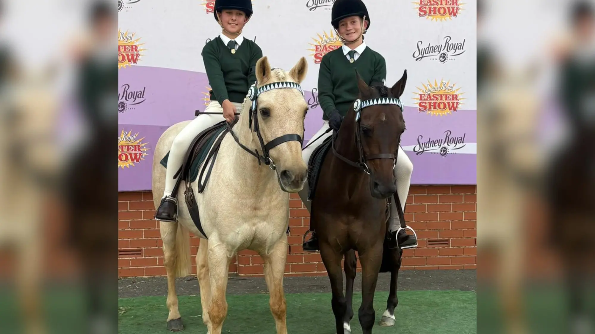 Riders impress on royal stage, Conron claims showjumping title