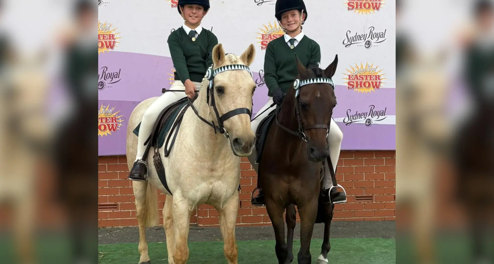 Riders impress on royal stage, Conron claims showjumping title