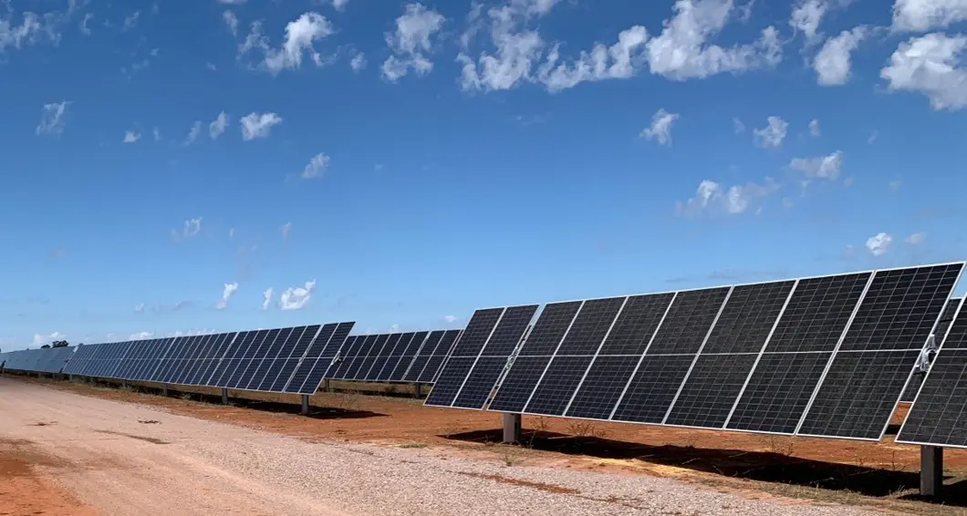 Solar hybrid farm leading the charge in a national first