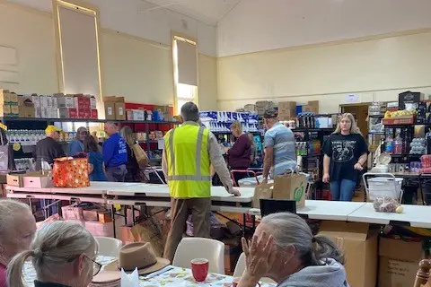 <p>Friday\\'s are popular for the Food hall with their weekly morning tea. </p>\\n