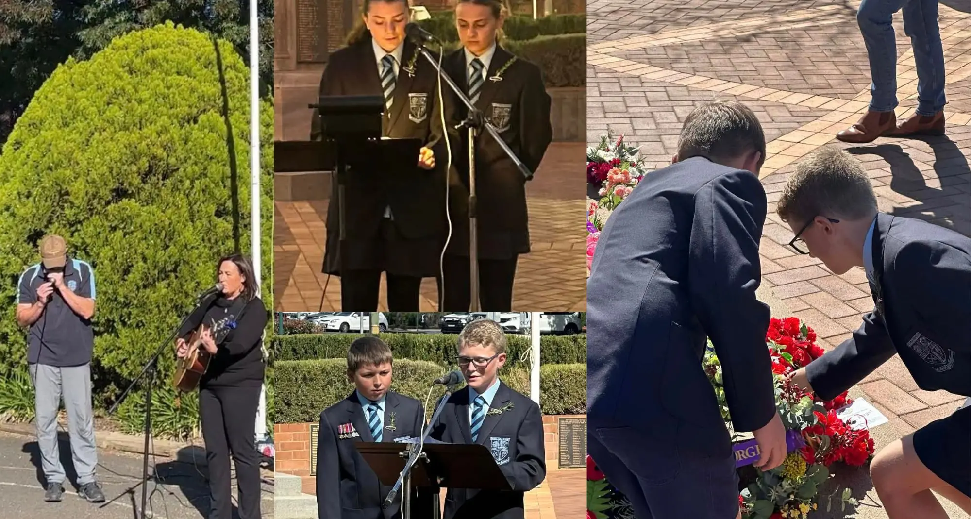 Grenfell Public commemorate ANZAC Day