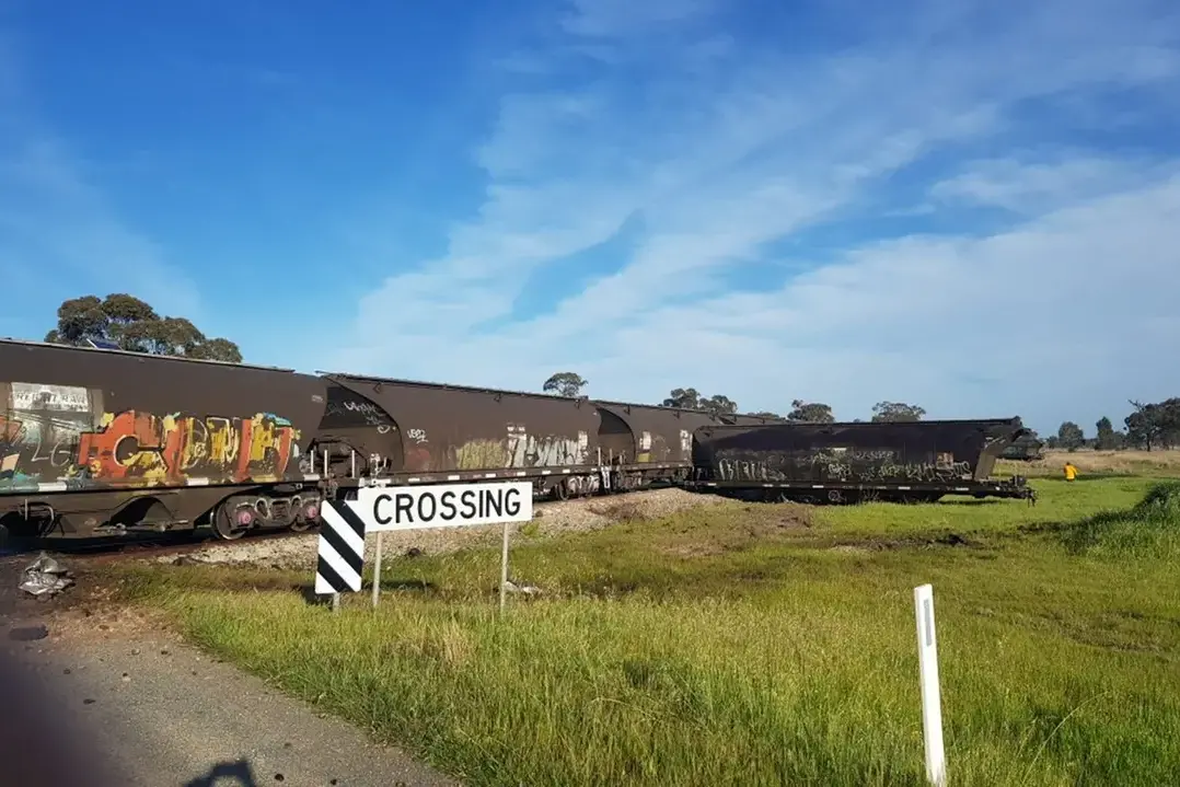 <p>One of last year\\'s incidents at Mary Gilmore Way rail crossing.</p>\\n