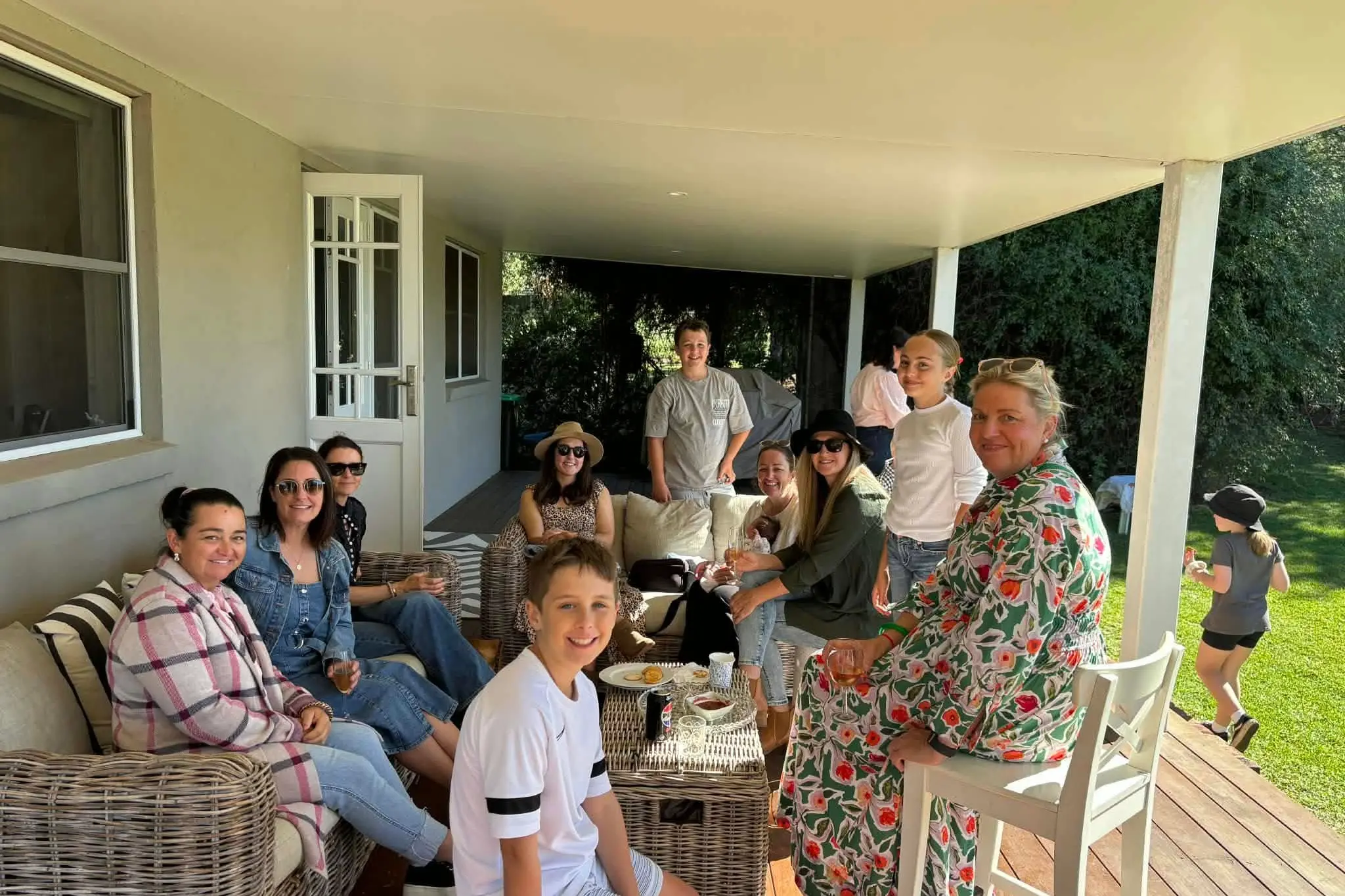 <p>Lots of smiles were seen at the Mother\\'s Day High Tea.</p>\\n