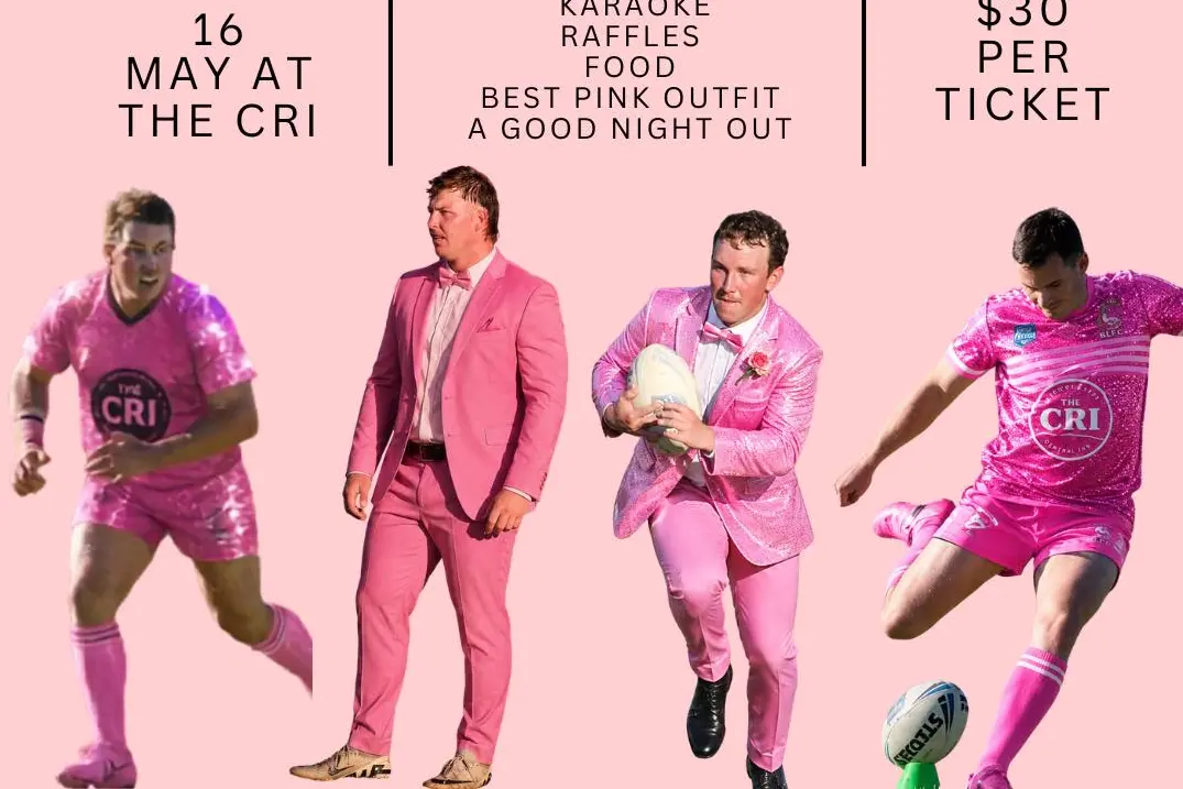 <p>The boys have swapped their black & yellow for their best pink fits ahead of the Goannas first ever Pink, Bling, Sing Ladies Night.</p>\\n