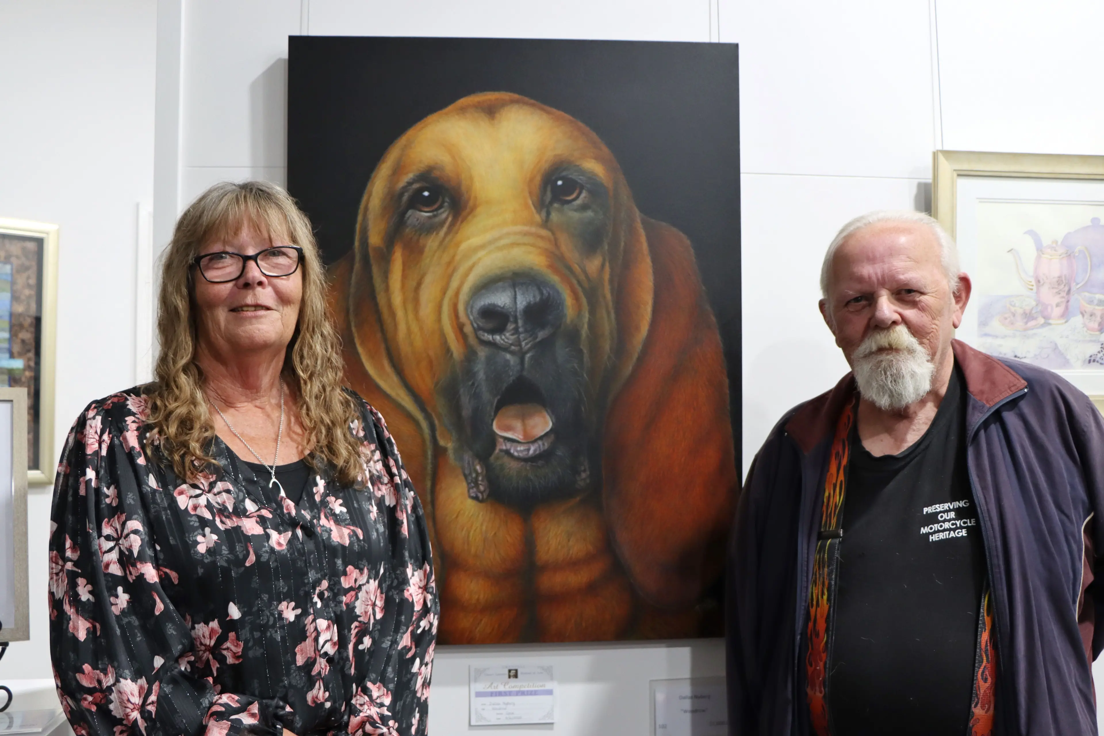 <p>2025 Henry Lawson Festival art competition winner \"Woodrow\" by Dallas Nyberg. PHOTOS: Over and Above Photography </p>\\n
