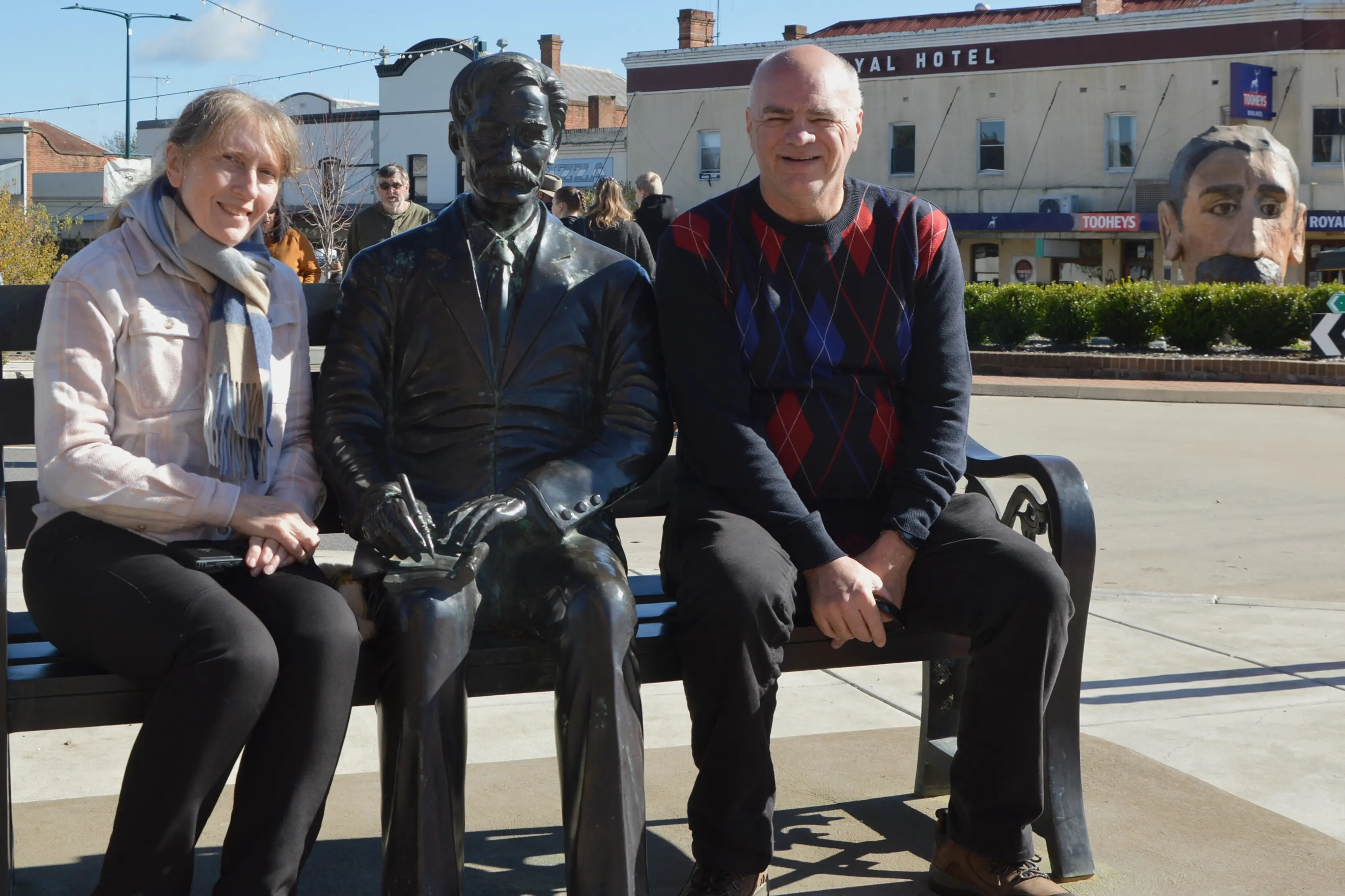 <p>Kim and Warren Travis from South Penrith came down to Grenfell for their first official Henry Lawson Festival. PHOTO: Madeline Blackstock</p>\\n