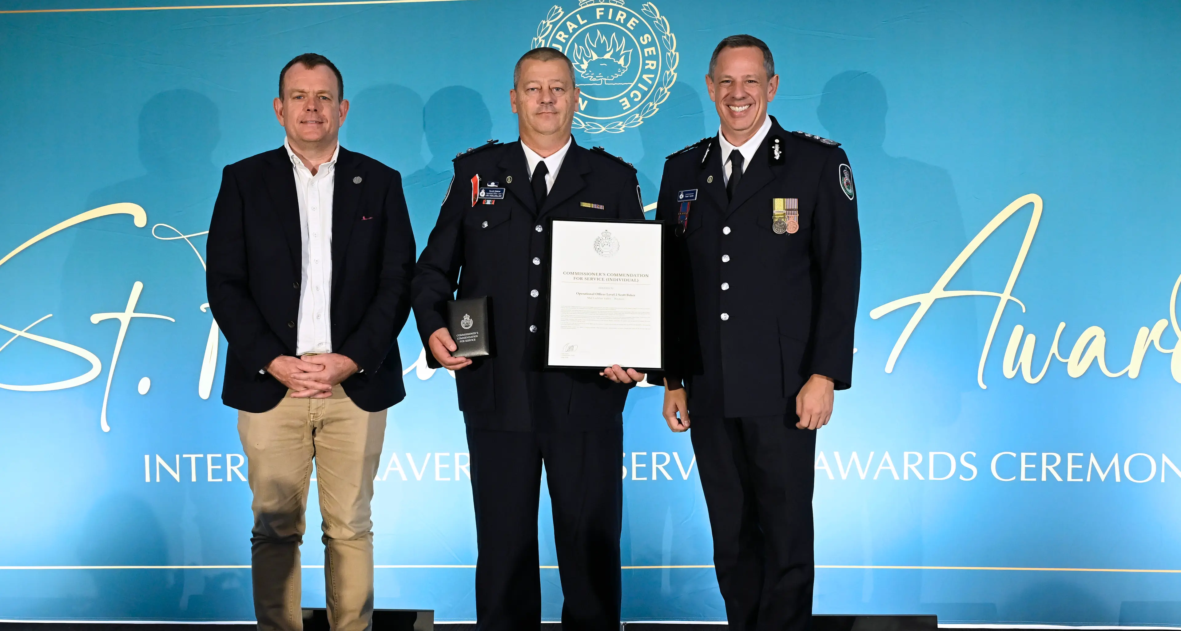 Commissioner's Commendation for Baker